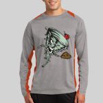 Long Sleeve Heather Colorblock Contender ™ Tee Thumbnail