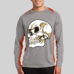 Long Sleeve Heather Colorblock Contender ™ Tee Thumbnail