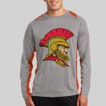 Long Sleeve Heather Colorblock Contender ™ Tee Thumbnail