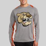 Long Sleeve Heather Colorblock Contender ™ Tee Thumbnail