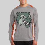 Long Sleeve Heather Colorblock Contender ™ Tee Thumbnail