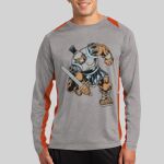 Long Sleeve Heather Colorblock Contender ™ Tee Thumbnail