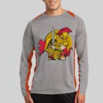 Long Sleeve Heather Colorblock Contender ™ Tee Thumbnail