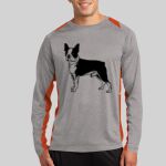 Long Sleeve Heather Colorblock Contender ™ Tee Thumbnail