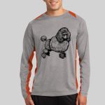 Long Sleeve Heather Colorblock Contender ™ Tee Thumbnail