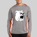 Long Sleeve Heather Colorblock Contender ™ Tee Thumbnail