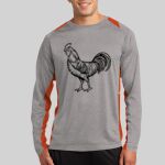 Long Sleeve Heather Colorblock Contender ™ Tee Thumbnail