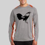 Long Sleeve Heather Colorblock Contender ™ Tee Thumbnail