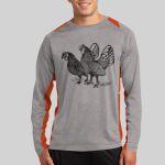 Long Sleeve Heather Colorblock Contender ™ Tee Thumbnail