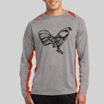 Long Sleeve Heather Colorblock Contender ™ Tee Thumbnail