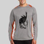 Long Sleeve Heather Colorblock Contender ™ Tee Thumbnail