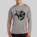 Long Sleeve Heather Colorblock Contender ™ Tee Thumbnail