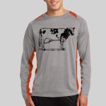 Long Sleeve Heather Colorblock Contender ™ Tee Thumbnail