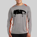 Long Sleeve Heather Colorblock Contender ™ Tee Thumbnail