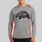 Long Sleeve Heather Colorblock Contender ™ Tee Thumbnail