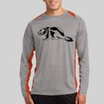 Long Sleeve Heather Colorblock Contender ™ Tee Thumbnail