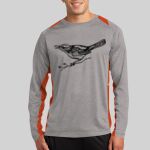 Long Sleeve Heather Colorblock Contender ™ Tee Thumbnail