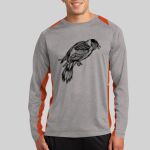 Long Sleeve Heather Colorblock Contender ™ Tee Thumbnail