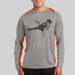 Long Sleeve Heather Colorblock Contender ™ Tee Thumbnail