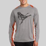 Long Sleeve Heather Colorblock Contender ™ Tee Thumbnail
