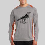 Long Sleeve Heather Colorblock Contender ™ Tee Thumbnail