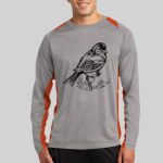 Long Sleeve Heather Colorblock Contender ™ Tee Thumbnail