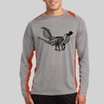 Long Sleeve Heather Colorblock Contender ™ Tee Thumbnail