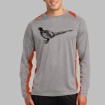 Long Sleeve Heather Colorblock Contender ™ Tee Thumbnail