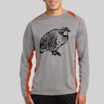 Long Sleeve Heather Colorblock Contender ™ Tee Thumbnail