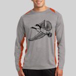 Long Sleeve Heather Colorblock Contender ™ Tee Thumbnail