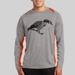 Long Sleeve Heather Colorblock Contender ™ Tee Thumbnail