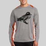 Long Sleeve Heather Colorblock Contender ™ Tee Thumbnail