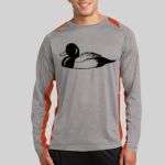 Long Sleeve Heather Colorblock Contender ™ Tee Thumbnail