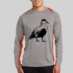 Long Sleeve Heather Colorblock Contender ™ Tee Thumbnail