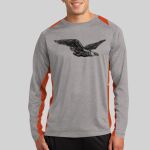 Long Sleeve Heather Colorblock Contender ™ Tee Thumbnail