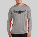 Long Sleeve Heather Colorblock Contender ™ Tee Thumbnail