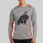 Long Sleeve Heather Colorblock Contender ™ Tee Thumbnail