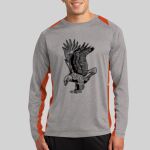 Long Sleeve Heather Colorblock Contender ™ Tee Thumbnail