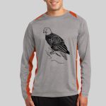 Long Sleeve Heather Colorblock Contender ™ Tee Thumbnail