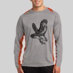 Long Sleeve Heather Colorblock Contender ™ Tee Thumbnail