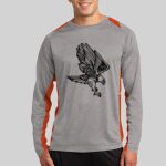 Long Sleeve Heather Colorblock Contender ™ Tee Thumbnail