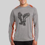 Long Sleeve Heather Colorblock Contender ™ Tee Thumbnail