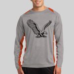 Long Sleeve Heather Colorblock Contender ™ Tee Thumbnail