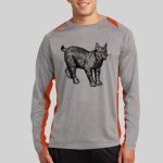 Long Sleeve Heather Colorblock Contender ™ Tee Thumbnail