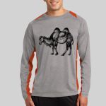 Long Sleeve Heather Colorblock Contender ™ Tee Thumbnail