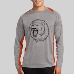 Long Sleeve Heather Colorblock Contender ™ Tee Thumbnail