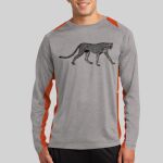 Long Sleeve Heather Colorblock Contender ™ Tee Thumbnail