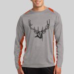 Long Sleeve Heather Colorblock Contender ™ Tee Thumbnail