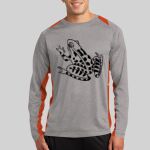 Long Sleeve Heather Colorblock Contender ™ Tee Thumbnail