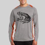 Long Sleeve Heather Colorblock Contender ™ Tee Thumbnail